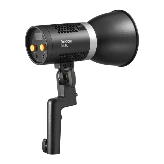 Godox ML60 Instruction Manual