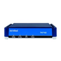 Mitel TA7104 Settings User Manual