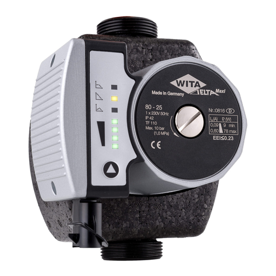 WITA Delta Maxi 80 Series Translation Of The Original Installation And Operating Instructions
