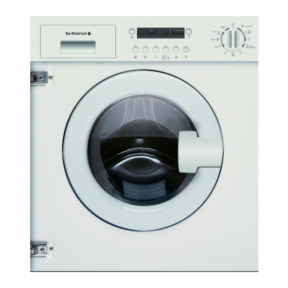 DeDietrich DLZ1514I User Instructions