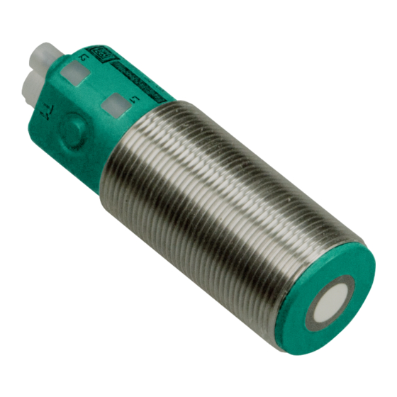 Pepperl+Fuchs UC500-30GM-2EP-IO-V15 Manual