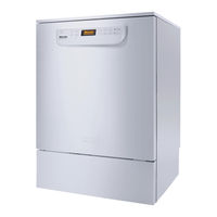 Miele professional PG 8583 Operating Instructions Manual
