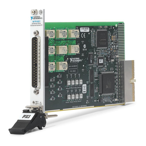 National Instruments NI 6521 User Manual
