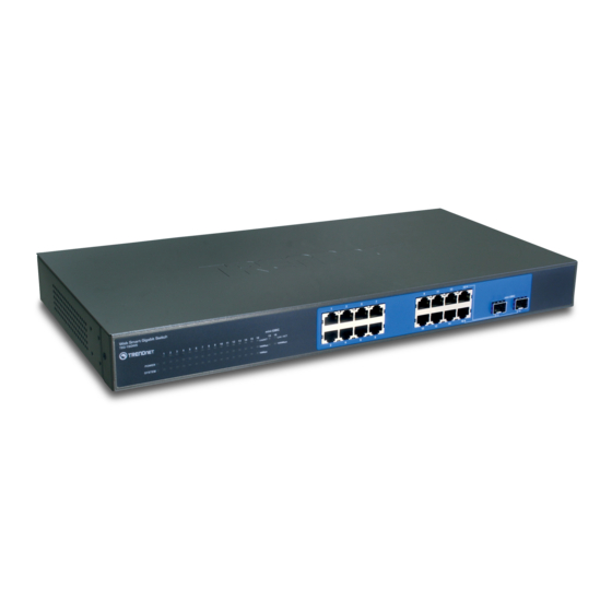 TRENDnet TEG-160WS User Manual