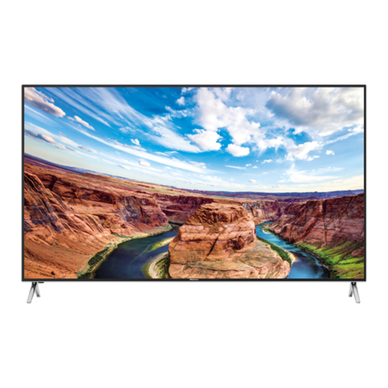 Hisense 75K700UWD Quick Setup Manual