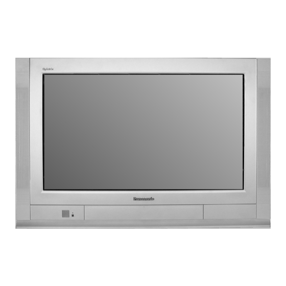 Panasonic TX-28PL4 Operating Instructions Manual