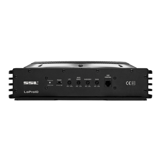 Ssl LoPro10 User Manual