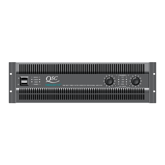 QSC M PL-6.0PFC User Manual