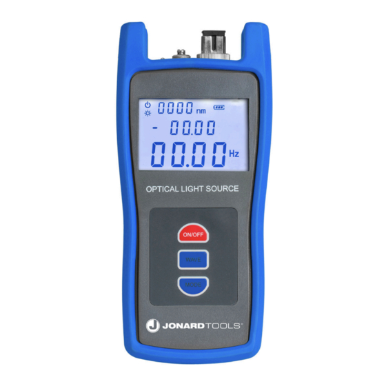 JONARD TOOLS FLS-50 Instruction Manual