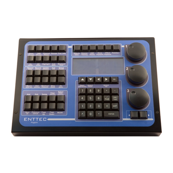 Enttec Playback User Manual
