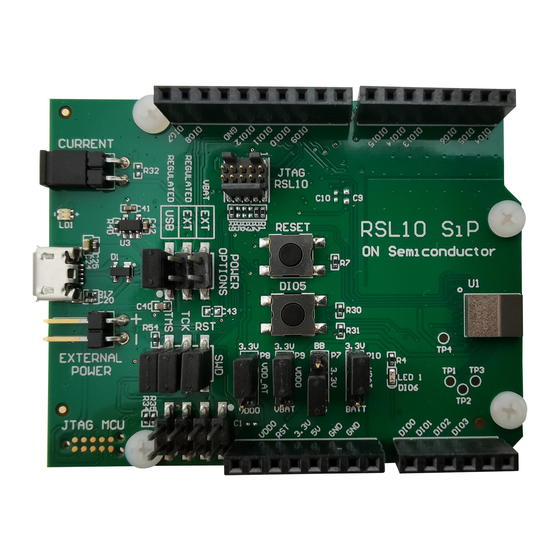 ON Semiconductor RSL10 SIP User Manual
