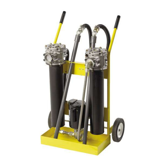 User Manuals: Parker 10MFP Portable Filter Carts