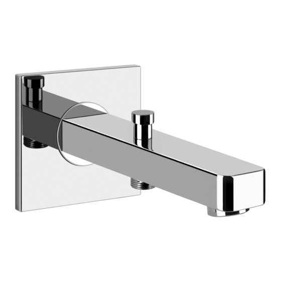 Gessi CORSO VENEZIA 47205 Bath Mixing Program