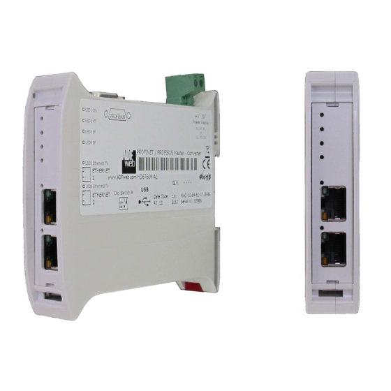 ADF Web BACnet Slave / S7comm User Manual