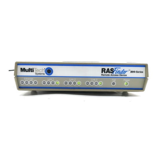 Multitech MTASR3-200 User Manual