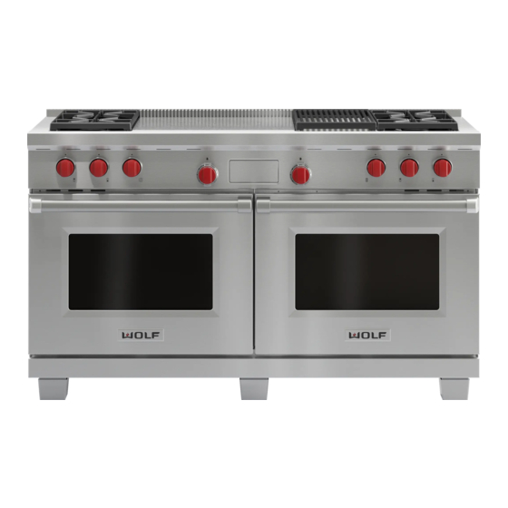 Wolf DF304LP Installation Manual