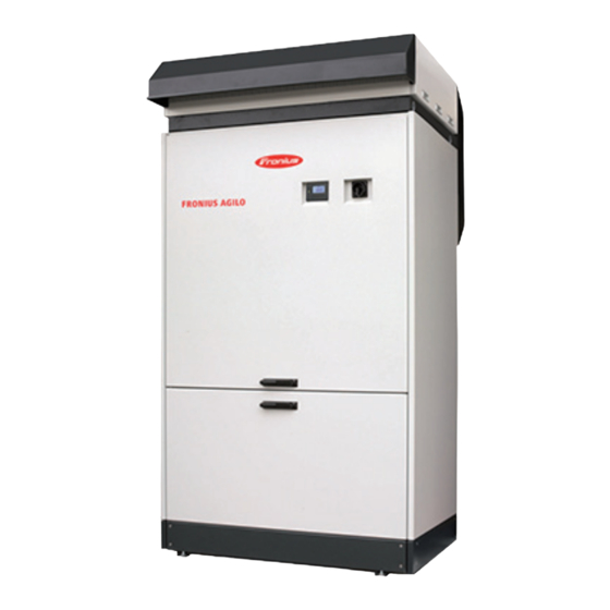 Fronius Agilo TL Installation Manual