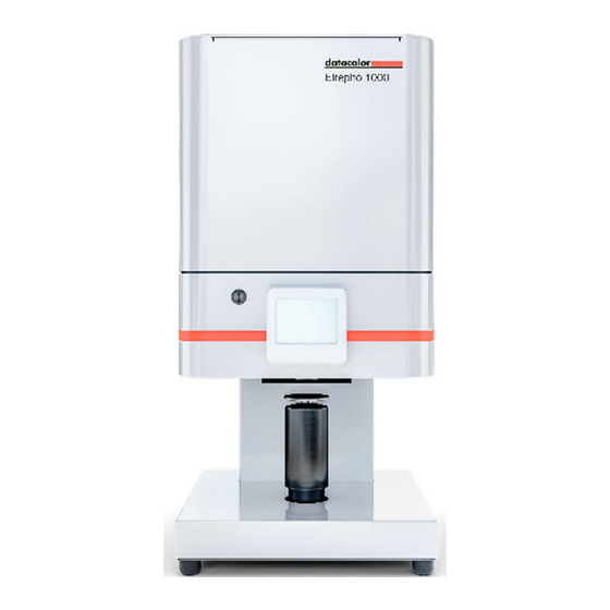 Datacolor Elrepho 1000 User Manual