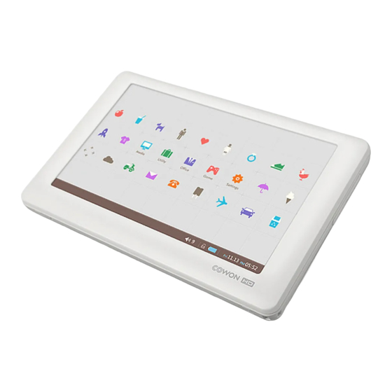 Cowon V5 HD User Manual