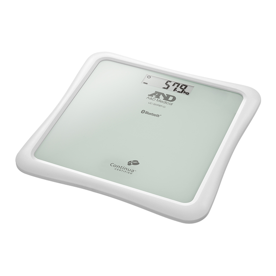 A&D UC-351PBT-Ci Instruction Manual