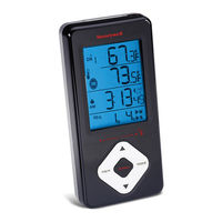 Honeywell RC182WS - Atomic Clock With Indoor Thermometer User Manual