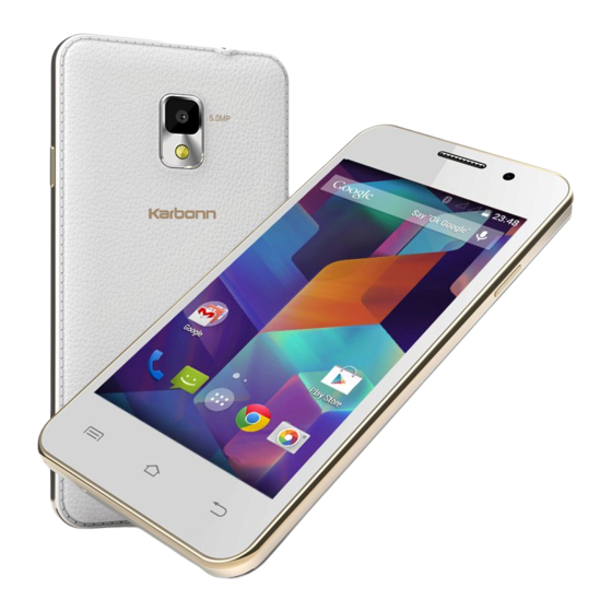 KARBONN A5s Quick Start Up Manual