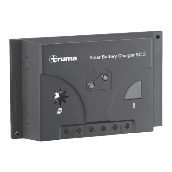 Truma SC 3 Operating Instructions Manual