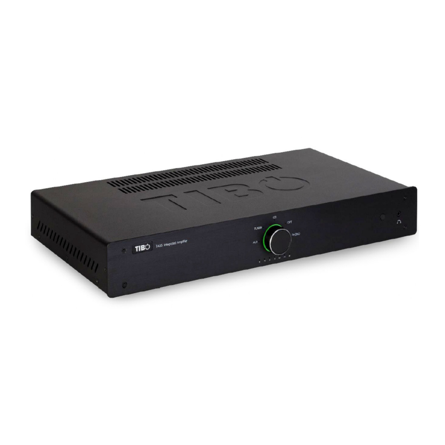 Tibo TI435 AMP User Manual
