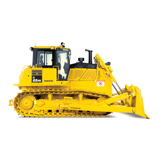 Komatsu D85EX -15 Operation & Maintenance Manual