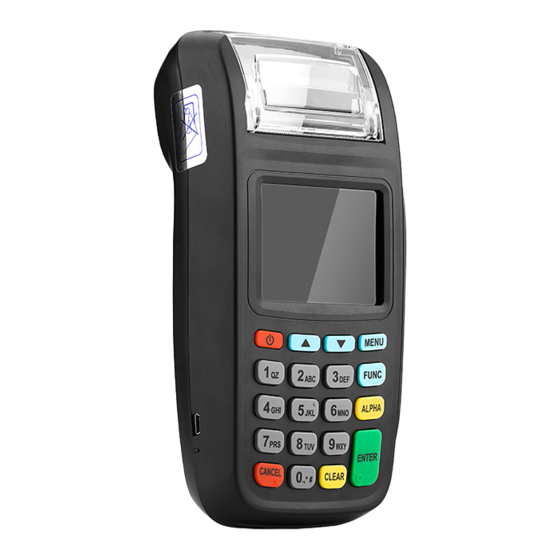 New Pos Technology NEW 8210 Product Manual