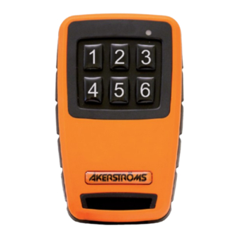 Akerstroms SESAM 800 Operating Manual