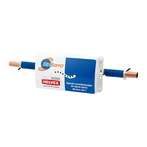 Helvex SS-1 Installation Manual