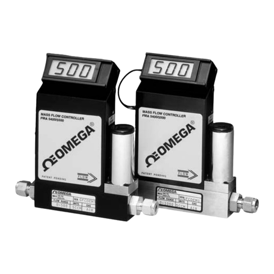 Omega FMA 5400 User Manual