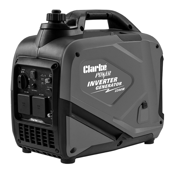 Clarke POWER IG2300 Operation & Maintenance Instructions Manual