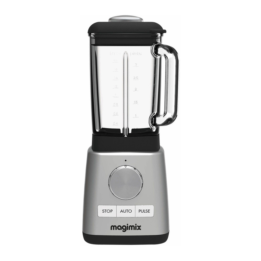Magimix POWER 3 - Blender Manual