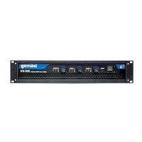 Gemini XPM-3000 Operation Manual