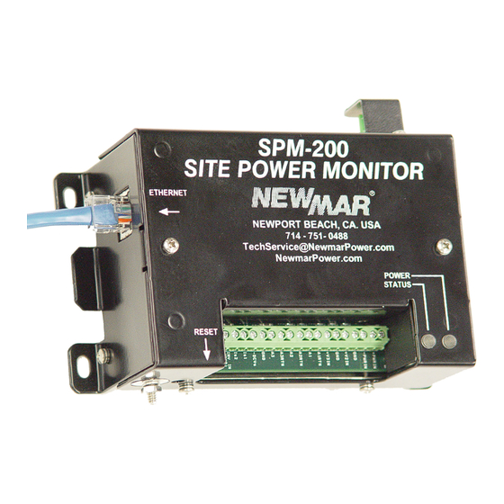 NewMar SPM-200 Installation & Operation Manual