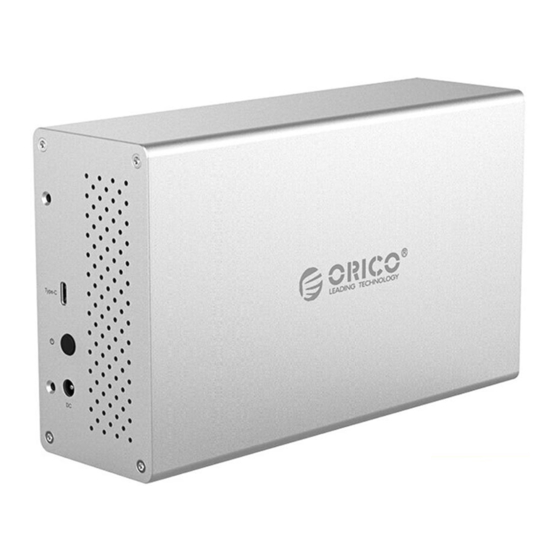 Orico WS200C3 User Manual