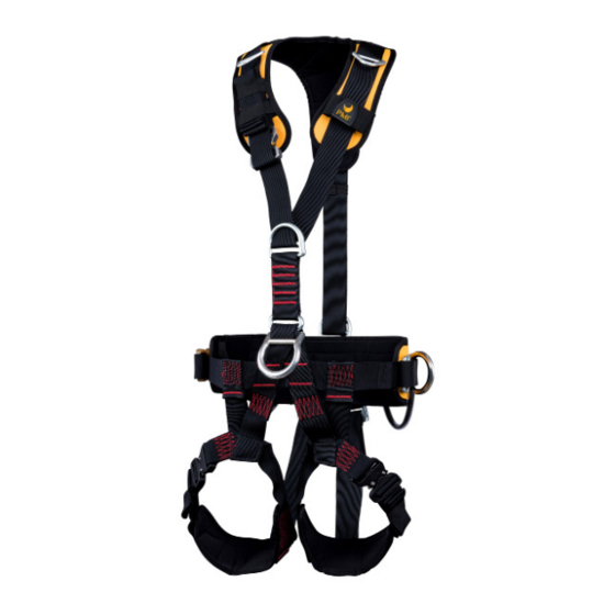 User Manuals: PMI Avatar Deluxe Rescue Harness