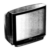 Sony Trinitron KV-29K5U Service Manual