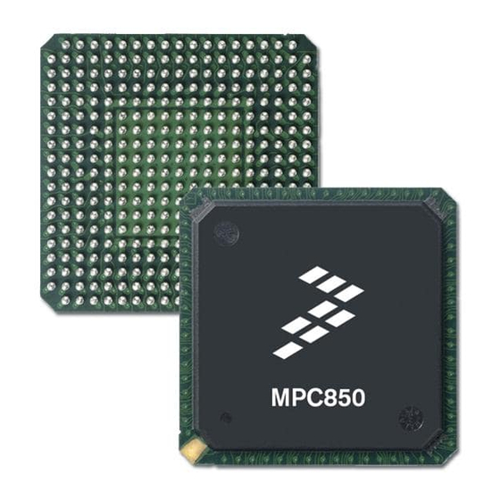 Freescale Semiconductor MPC850 User Manual