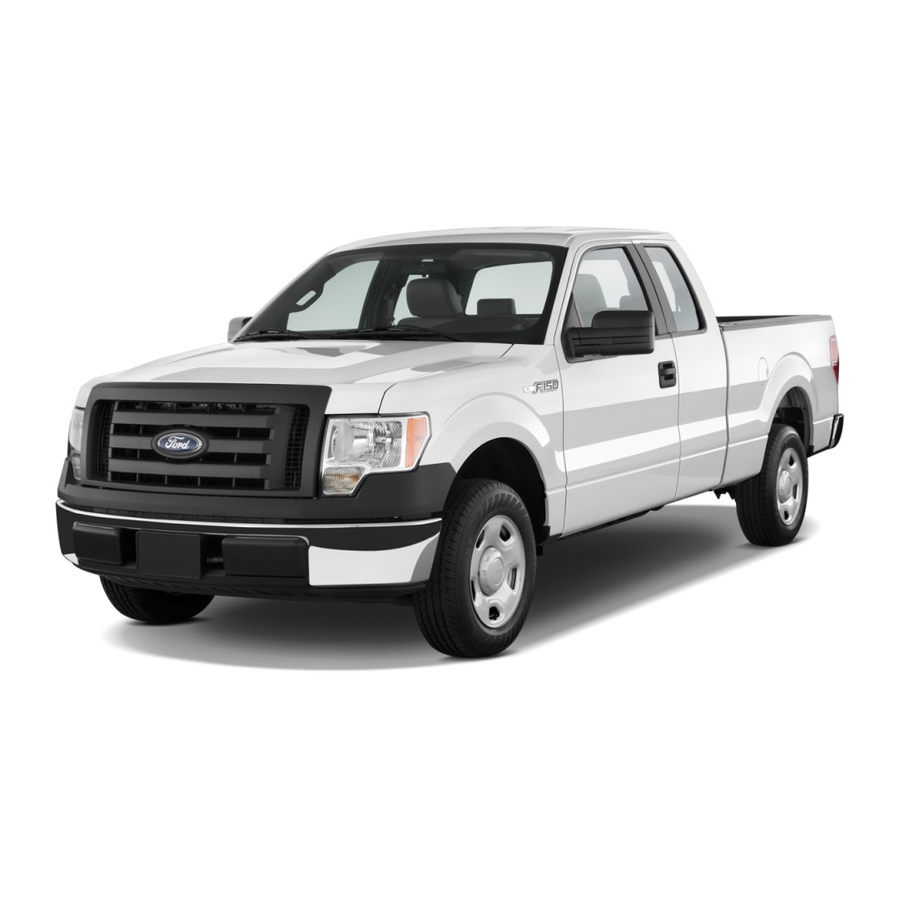 Ford F-150 2011 Quick Reference Manual