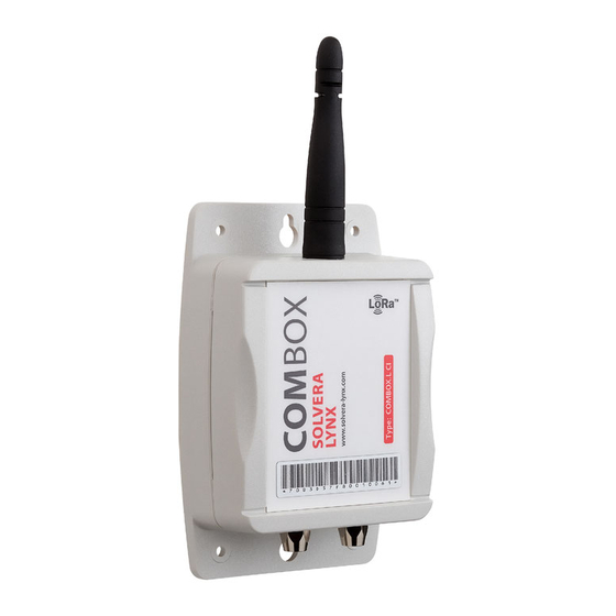 Solvera Lynx COMBOX.L User Manual