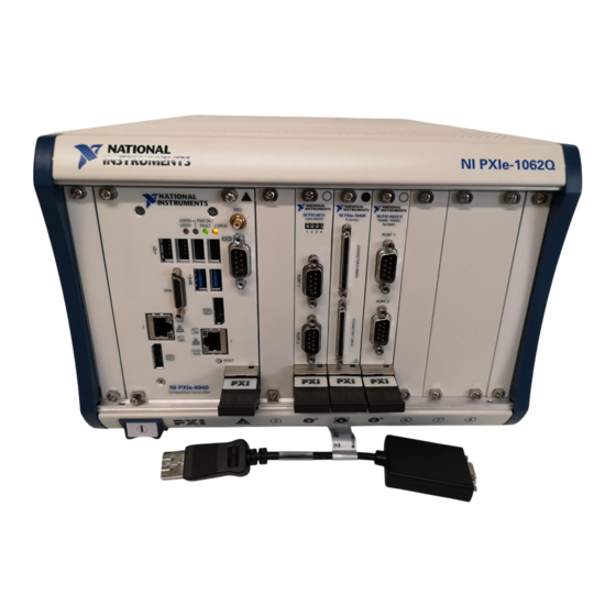 National Instruments PXI Express Series User Manual