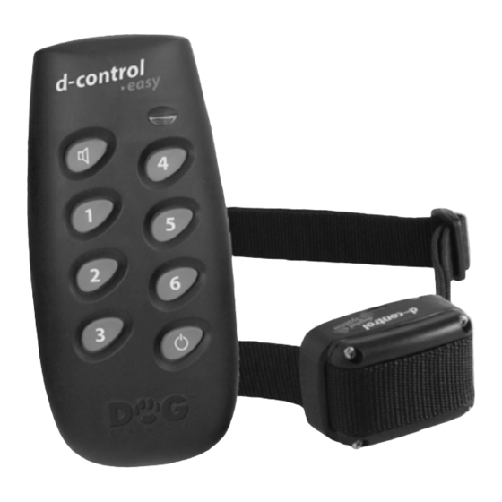 Dogtrace d-control easy User Manual