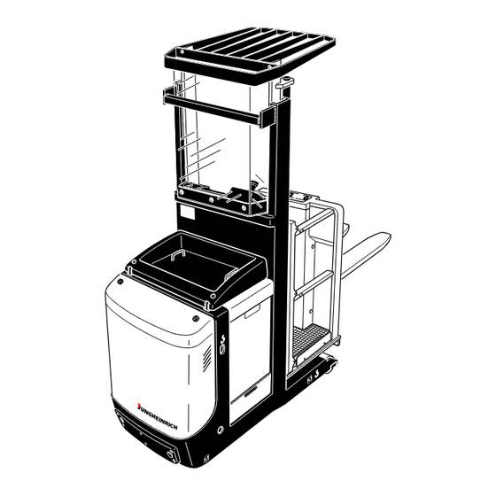 Jungheinrich ECP 100-3 Operating Instructions Manual