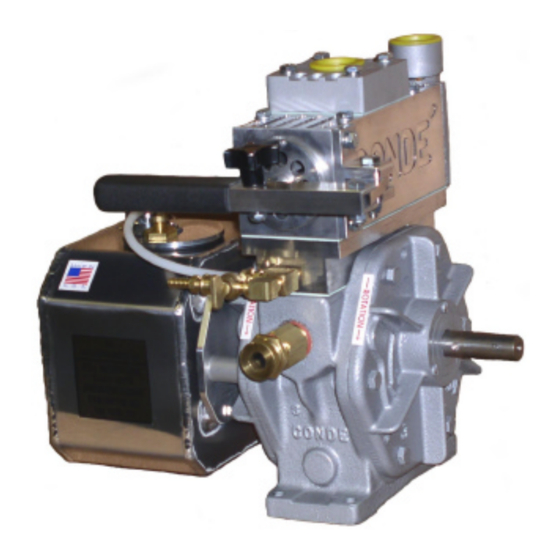 User Manuals: Conde ProVac 3 Vacuum Pump