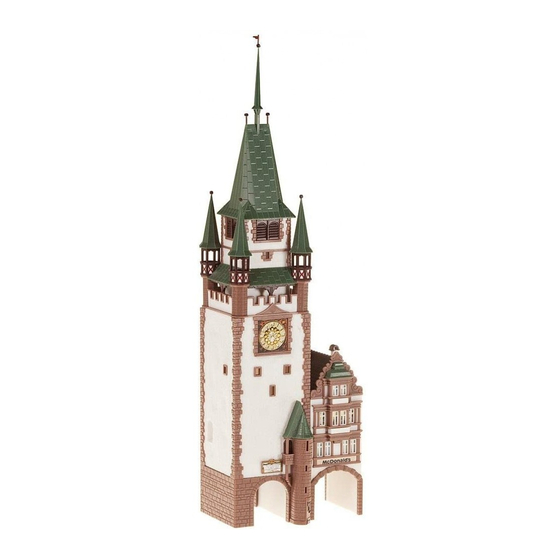 Faller ST. MARTIN'S GATE IN FREIBURG I. BR. Manual