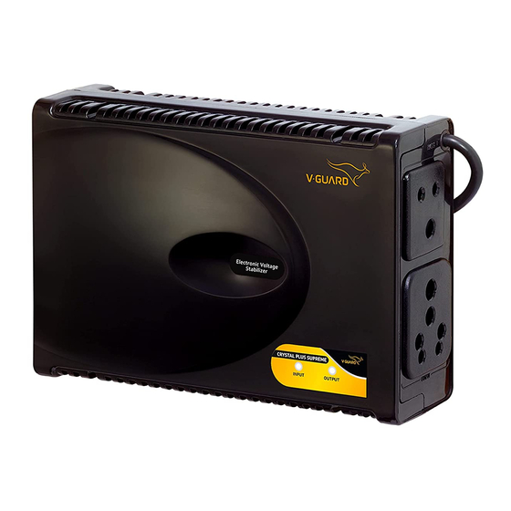 V-Guard Digi 200 Smart Instruction Manual & Warranty Manual