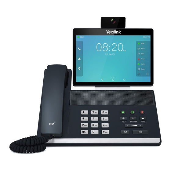 Yealink VP59 Quick Start Manual